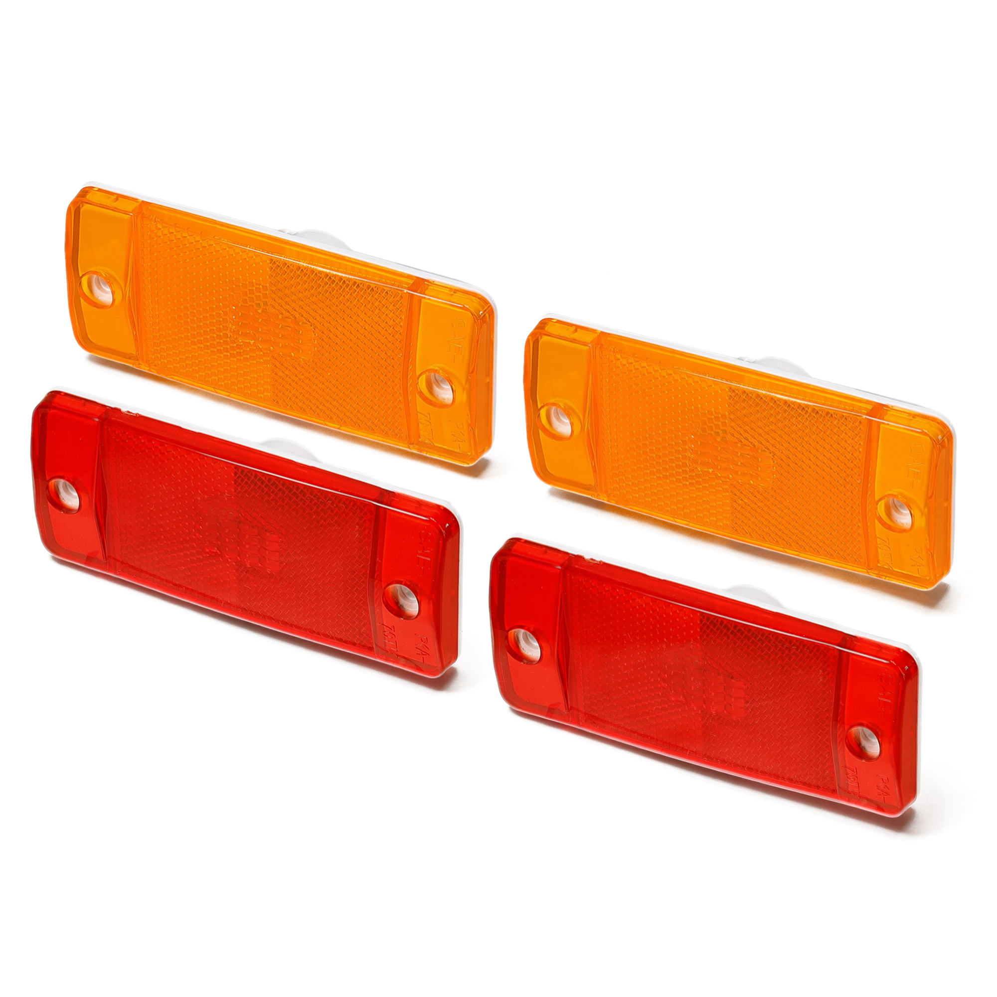 935993 03 side marker light lens premium billet surround kit 1970 77 ford bronco