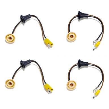 Side Marker Light Socket Wire Pigtails | Front & Rear | 1970-77 Ford Bronco