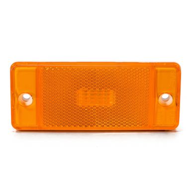 Side Marker Light Lens | Front Amber | 1970-77 Ford Bronco