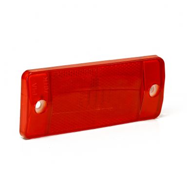 Side Marker Light Lens | Rear Red | 1970-77 Bronco, 1970-72 Ford Truck
