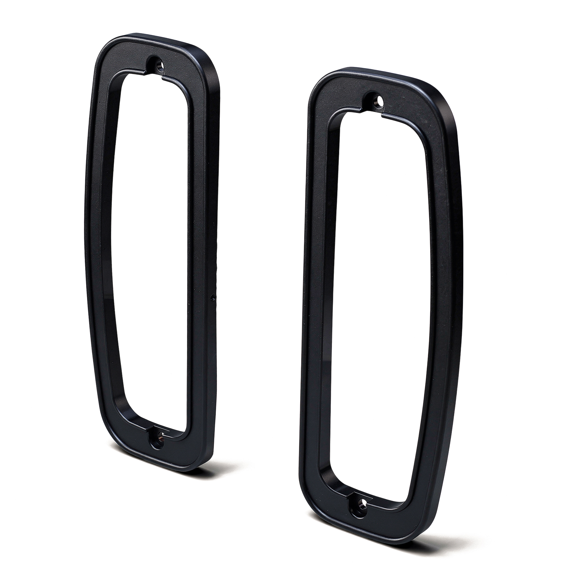 940805 03 premium black billet tail light bezels pair 1966 77 bronco 1964 66 ford truck
