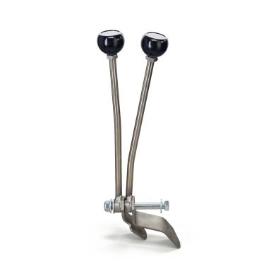 Dana 20 Twin Stick Transfer Case Shifter | Stock T Shift | 1966-72 Ford Bronco