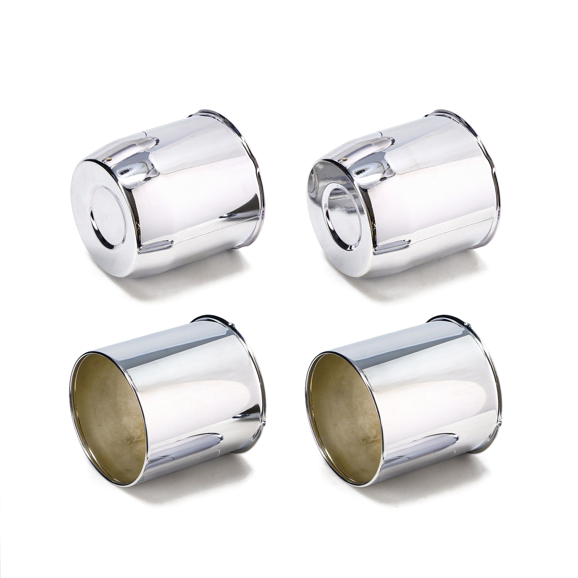 u101chrome 04 chrome wheel install kit wheel caps splined lug nuts 1966 79 bronco 1964 79 f150