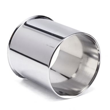 Chrome Front Wheel Center Cap | Open | 4.25 inch Diameter