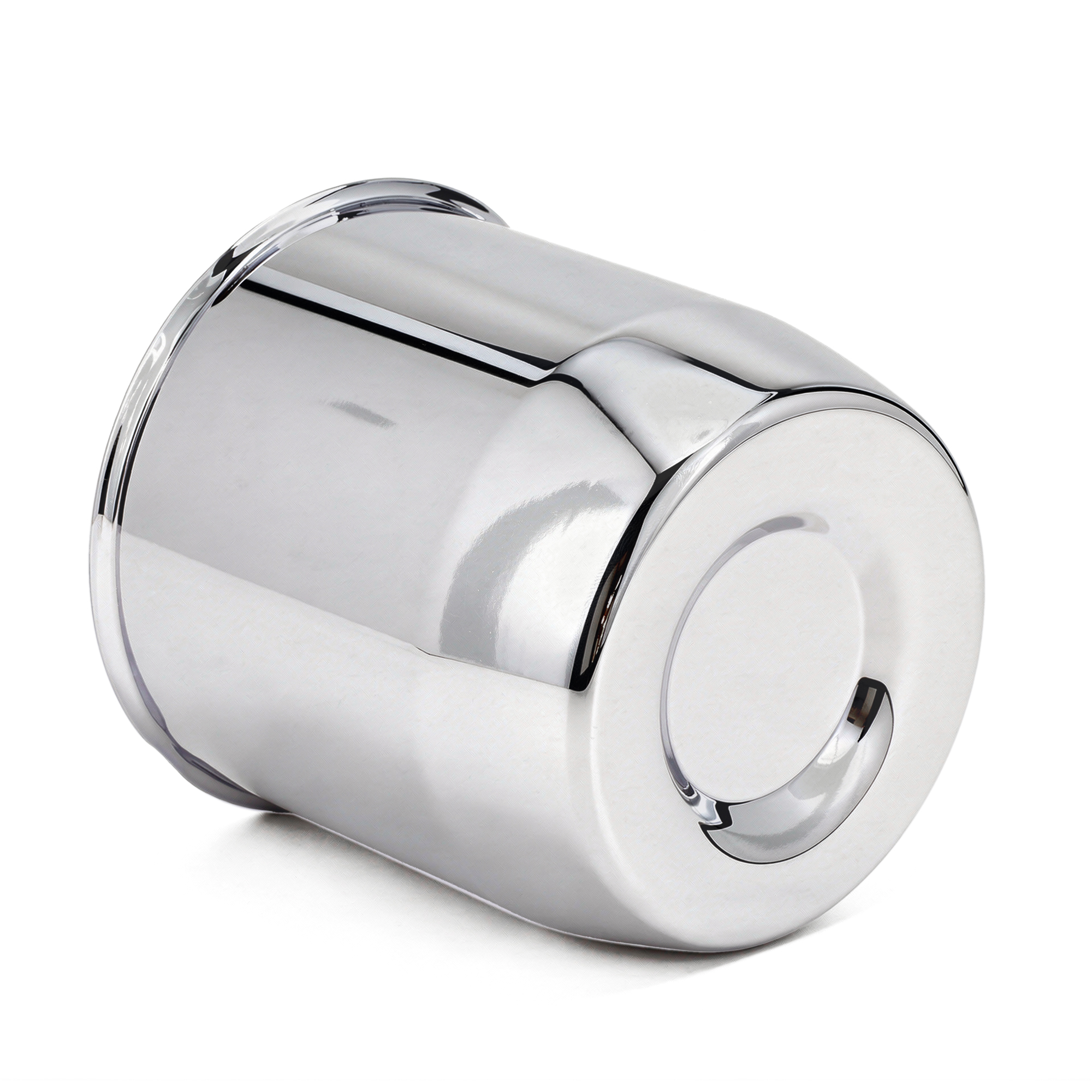 Chrome Rear Wheel Center Cap | Closed | 4.25 inch Diameter