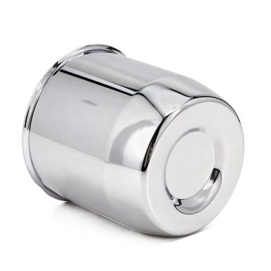 Chrome Rear Wheel Center Cap | Closed | 4.25 inch Diameter
