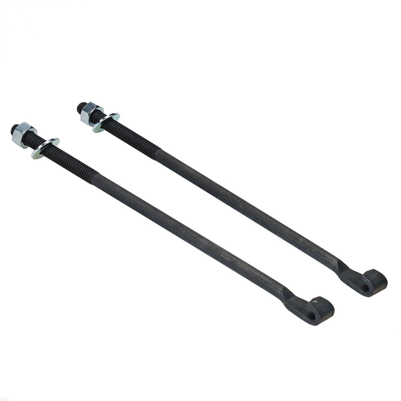 thumbnail image 2 of United Pacific Pair Of Battery Hold Down J-Bolts For Ford Bronco 66-77 & Mustang 67-70 2 of 6