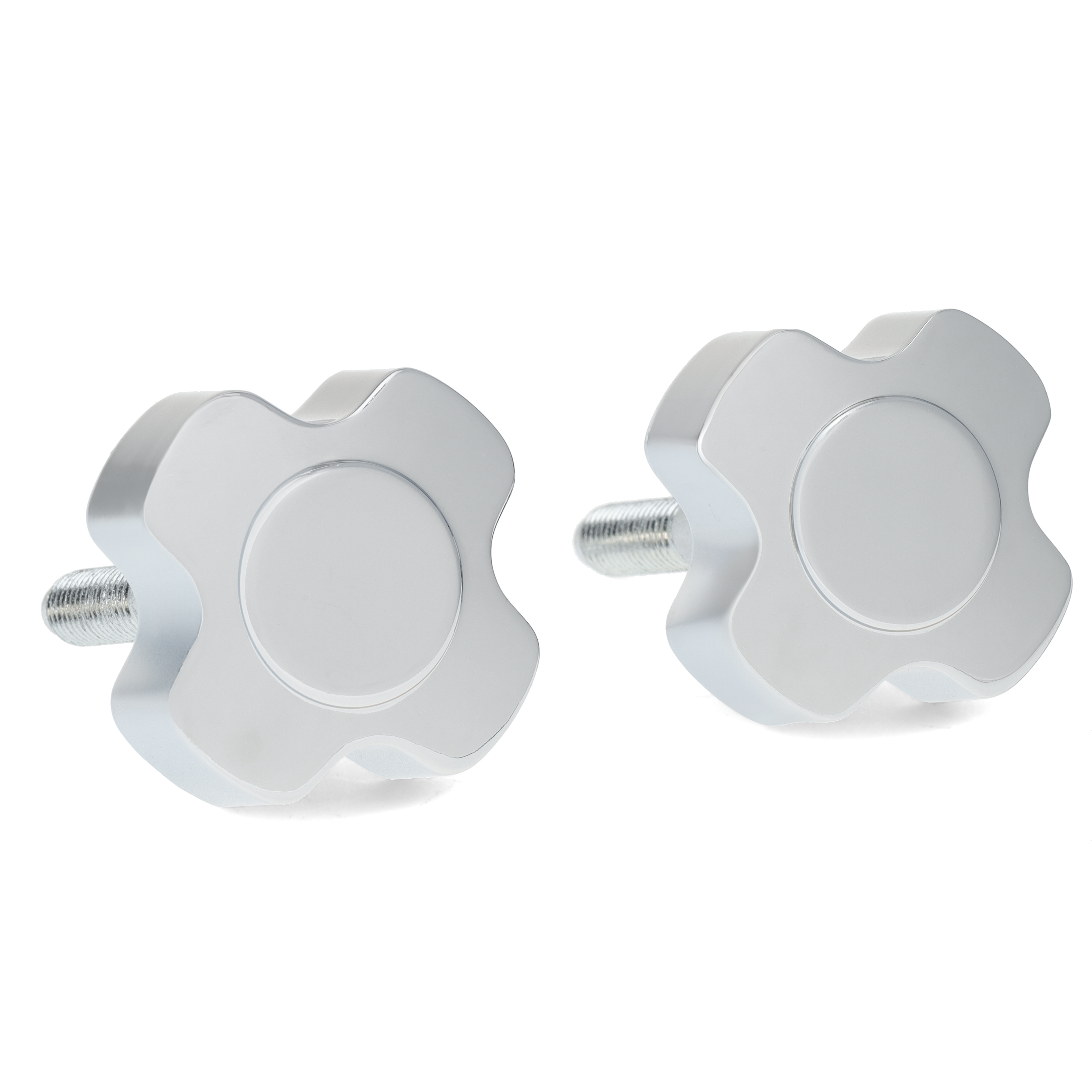 Chrome Windshield Knobs 6677 Bronco