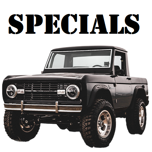 Ford Bronco Parts Specials