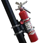 Early Bronco Fire Extinguishers