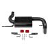 Flowmaster American Thunder Axle-Back Exhaust Kit, 21-25 Ford Bronco 818121