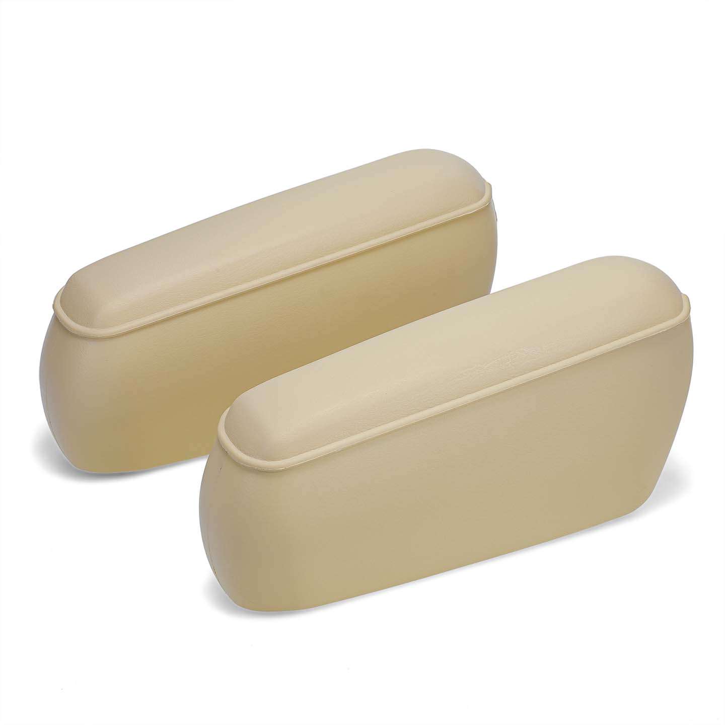 Parchment Rear Bench Seat Armrests, OEM Style, 68-77 Ford Bronco