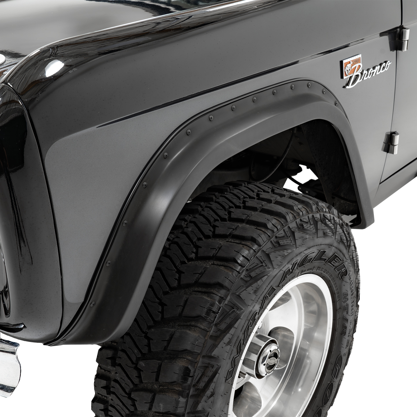Ford Bronco Fender Flares Husky Liners Fender Flares For 1992-1996 Ford  Bronco \u0026 F-Series - 4-Piece OE Style Matte Black Truck Fender Flares, image size:1440x1440