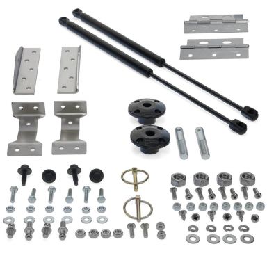 Pair Of BOXI Front Hood Lift Supports Struts For Buick Regal 1978-1987 - 3 Year Warranty