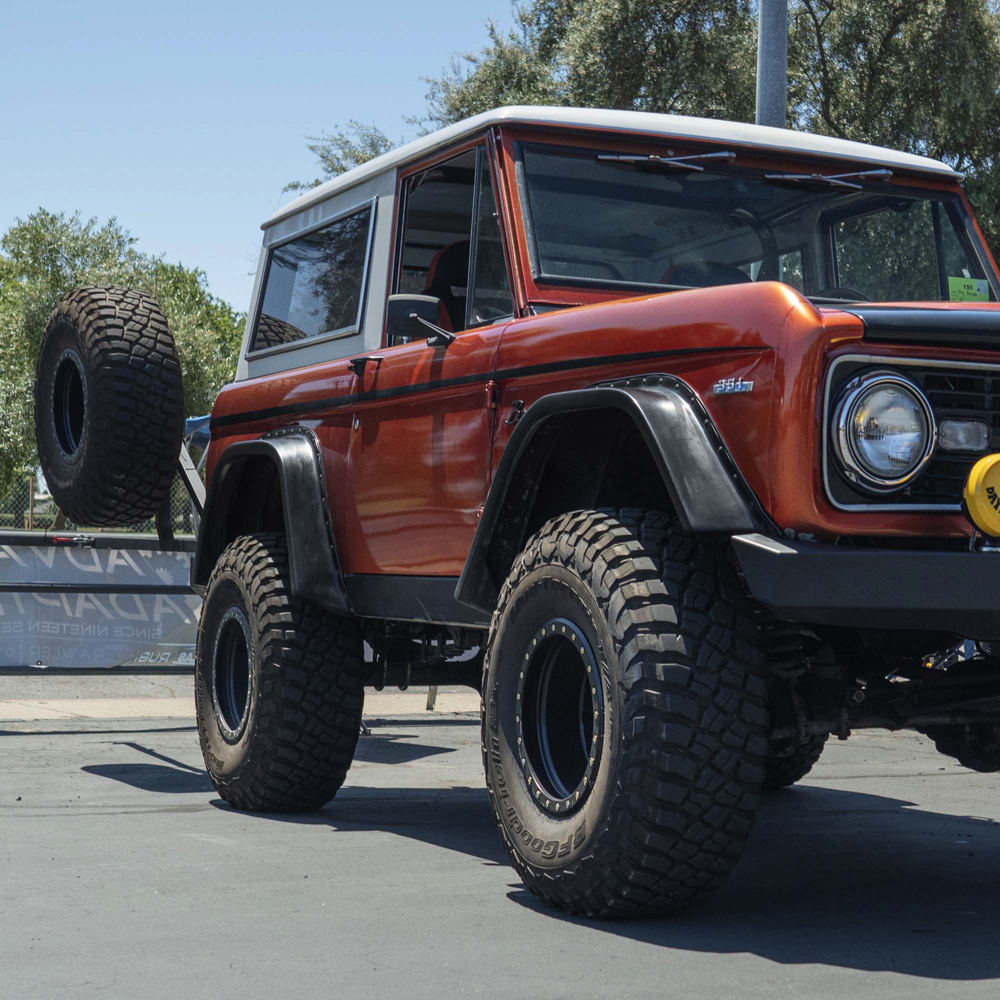 Ford Bronco Steel Fender Flares for Ford Bronco 2021-2025 - ultralisk4x4, image size:2000x2000