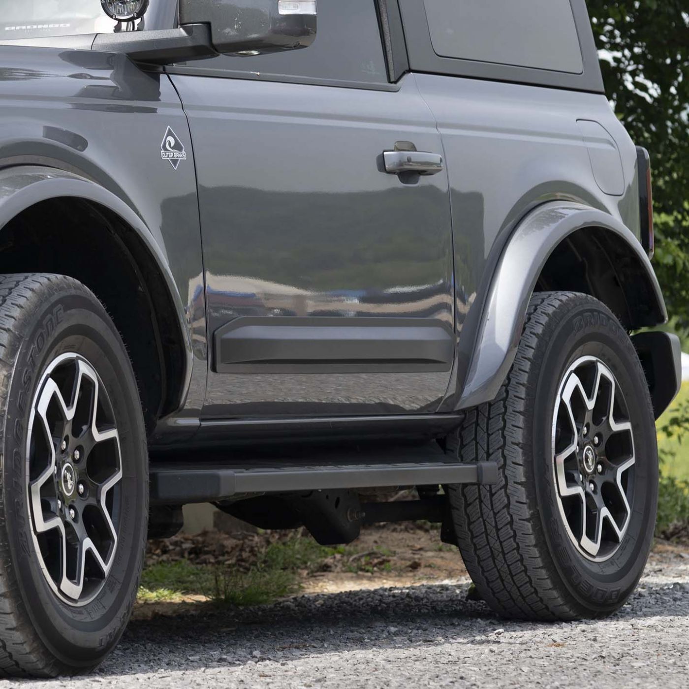 Air Design Door Moulding Trim, 2021-26 Ford Bronco 2-Door, image size:1400x1400