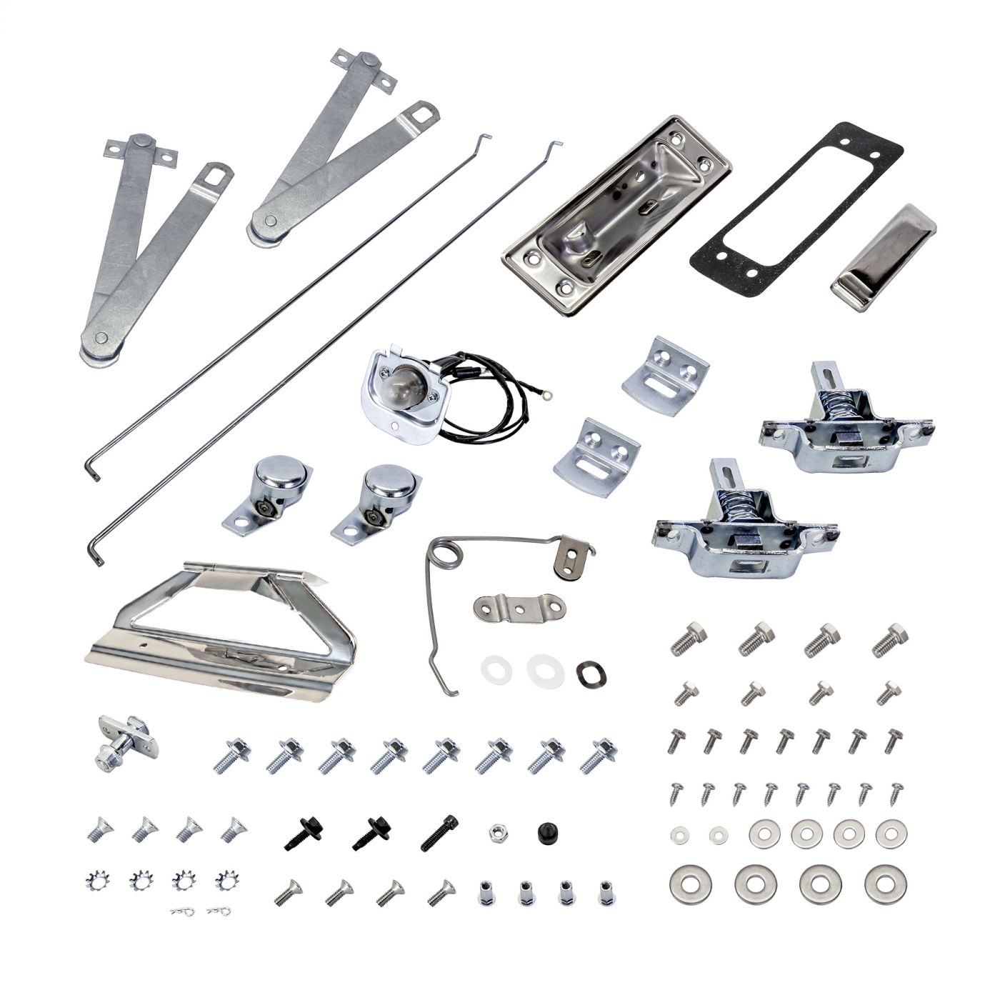 Diamond Plate Aluminum Tailgate Protector For 1966-1977 Early Ford Bronco - Silver 7 thumbnail image
