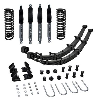 Early Bronco 2.5-inch Suspension Lift w/WH Nitro All Terrain Shocks - System 3