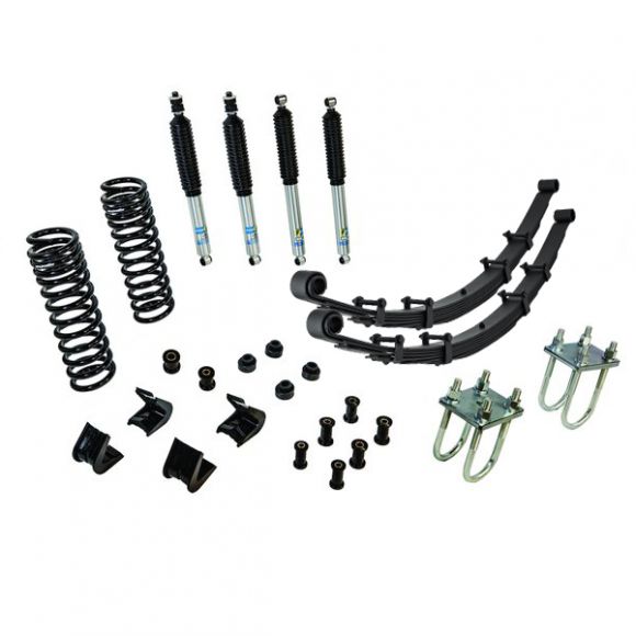 Early Bronco 1.5-inch Suspension Lift w/Bilstein 5100 Shocks - System 3