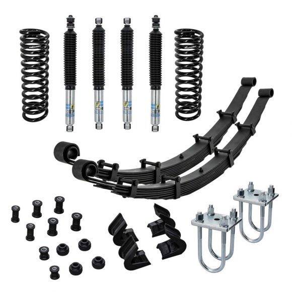 Early Bronco 2.5-inch Suspension Lift w/ Bilstein 5100 Shocks - System 3
