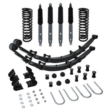 Early Bronco 1.5-inch Suspension Lift w/WH Nitro All Terrain Shocks - System 3