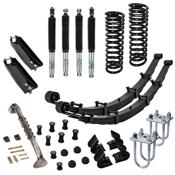 Early Bronco 2.5-inch Suspension Lift w/Bilstein 5100 Shocks - System 16