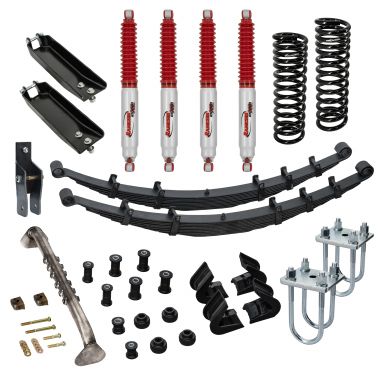 Early Bronco 3.5-inch Suspension Lift w/Rancho 9000XL Shocks - System 16