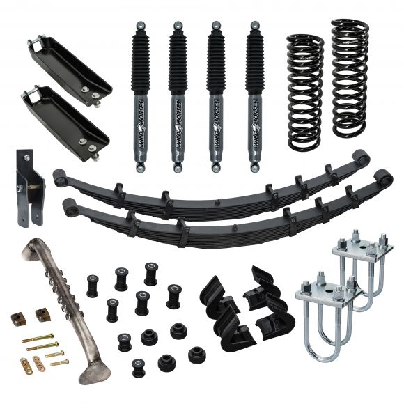 Early Bronco 3.5-inch Suspension Lift w/WH Nitro All Terrain Shocks - System 16