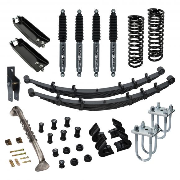 Early Bronco 4.5-inch Suspension Lift w/WH Nitro All Terrain Shocks - System 16