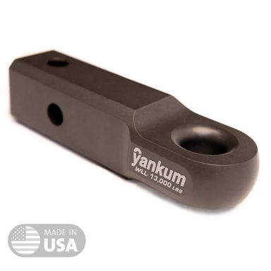 Yankum Ropes 2-inch Hitch Receiver Recovery Point - 6061 Billet Aluminum