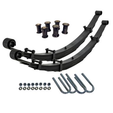 Early Bronco 5.5 inch Lift Rear Leaf Springs w/Bushings & U-Bolts