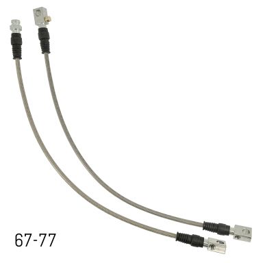 Front & Rear Center Brake Hoses for Lift | 66-77 Ford Bronco