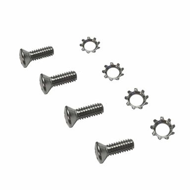 Liftgate Striker Stainless Screw Set, 69-77 Ford Bronco
