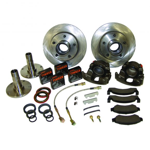 Front Disc Brake Overhaul Kit | No Caliper Brackets | 76-79 Ford Bronco