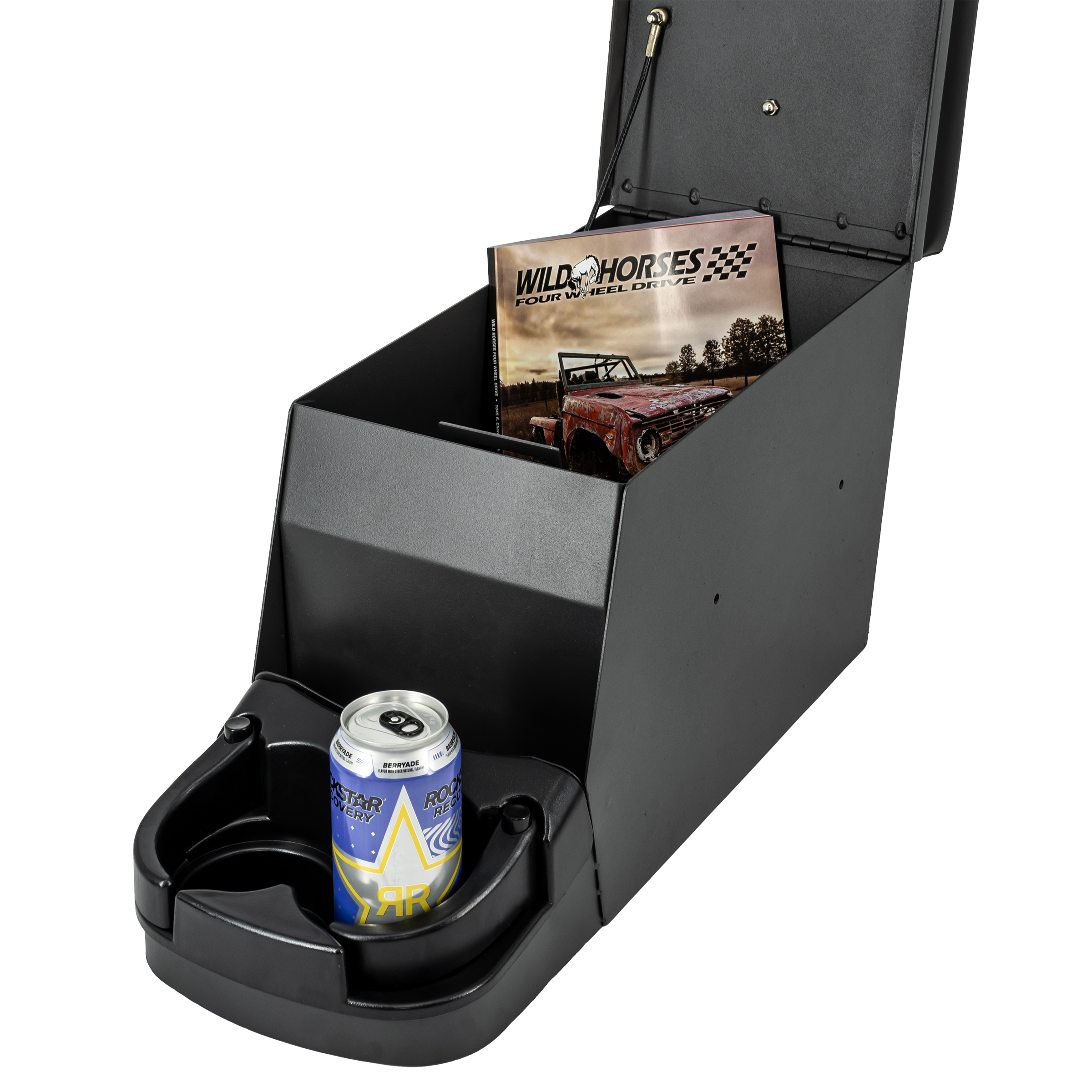 Early Bronco 8-inch Locking Security Center Console