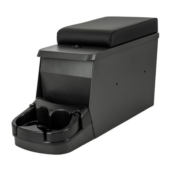 Locking Security Center Console - 8-inch Wide, Universal