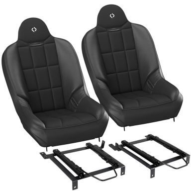 Corbeau Baja SS Front Seats w/Brackets (pair), 66-77 Ford Bronco