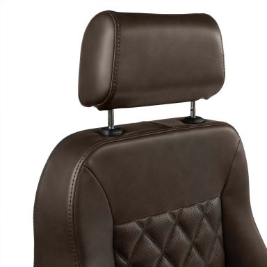 Caballo Front Bucket Seats | Dark Saddle Diamond | 66-77 Ford Bronco