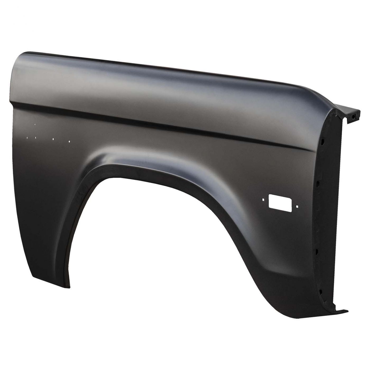 RH Front Fender w/ Marker & Emblem Holes, 70-77 Ford Bronco