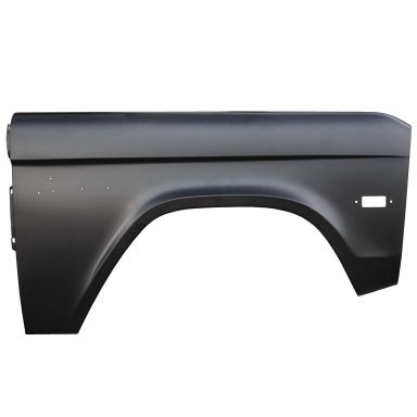 RH Front Fender w/ Marker & Emblem Holes, 70-77 Ford Bronco