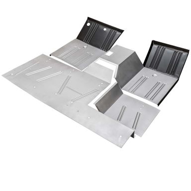 Front Floor Pans Kit | 5-piece | 66-77 Ford Bronco