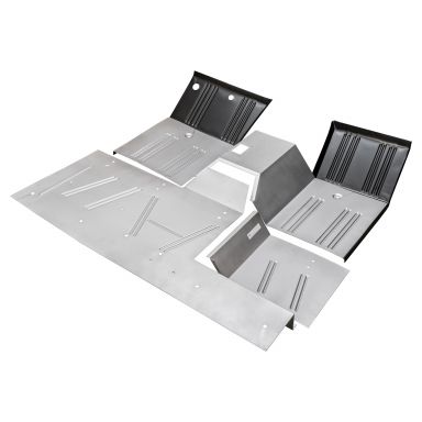 Front Floor Pans Kit | 5-piece | 66-77 Ford Bronco