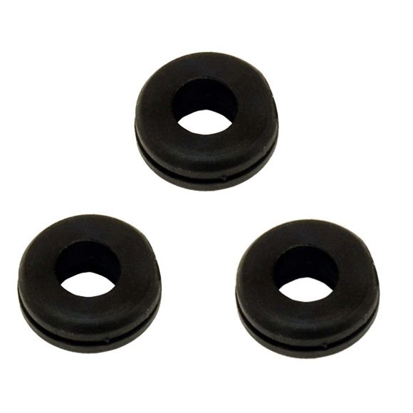 Tailgate License Plate Light Wire Grommets | Set of 3 | 66-77 Ford Bronco