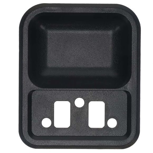 Black Door Handle Cup | SINGLE | 68-77 Bronco, 67-72 Ford Truck