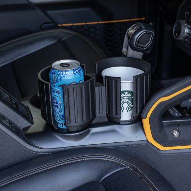 Dual Cup Holder Expander | 2021-25 Ford Bronco