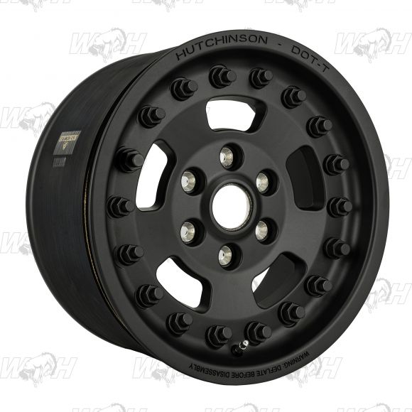 Hutchinson Rock Monster Beadlock Wheel | 17x8.5 | Black | 21-25 Ford Bronco