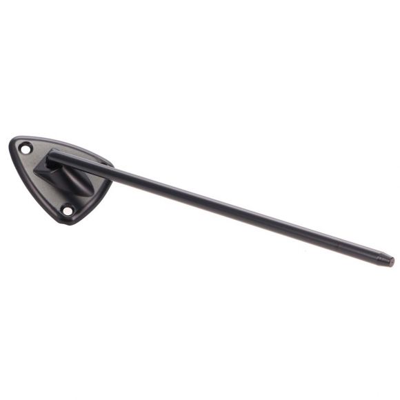 Black Sun Visor Bracket | SINGLE, LH or RH | 78-79 Bronco, 73-79 Ford Truck