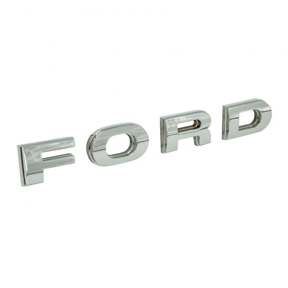 Chrome Hood / Tailgate Letters | FORD | 78-82 Ford Bronco & Truck
