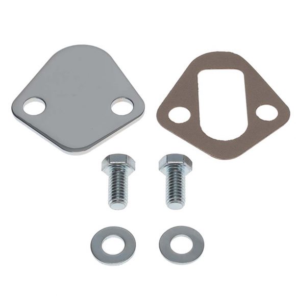 Fuel Pump Block Off Plate | SBF 289 302 351W V8