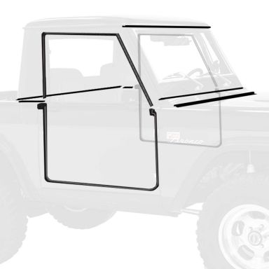 Master Weatherstrip Seals Kit | Half Cab Top | 66-77 Ford Bronco